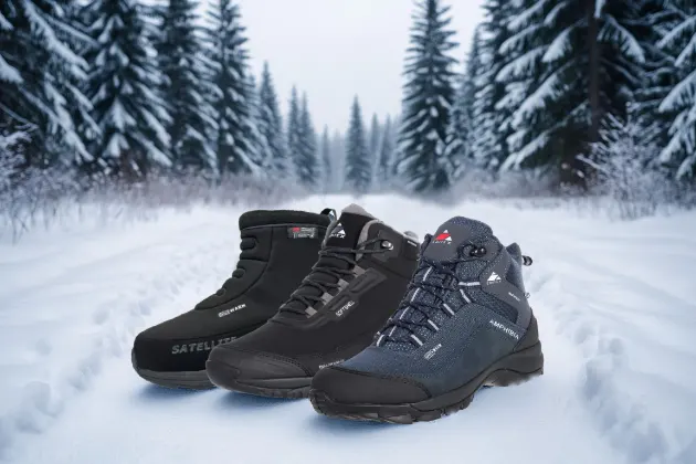 Обзор зимних ботинок для трекинга: сравниваем три модели Editex — кто круче?