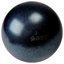 Мяч для художественной гимнастики New Generation GLITTER HV 18 см Pastorelli, цвет 00046 - галактика