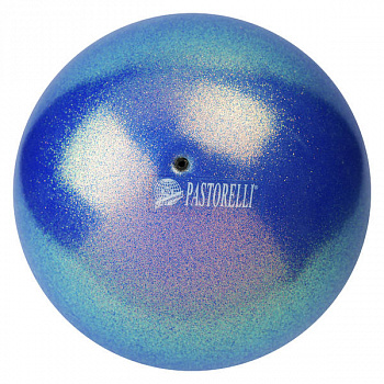 Мяч для художественной гимнастики Blue PASTORELLI New Generation GLITTER HV Артикул: 00047