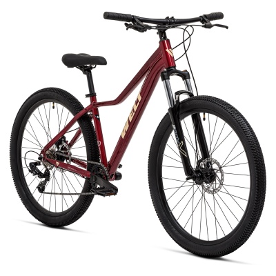 Велосипед Welt Bianca 1MD, 27", 7 скоростей, Grand Burgundy 2025 в Магазине Спорт - Пермь