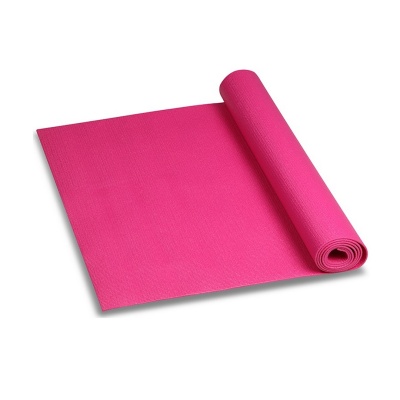Коврик для йоги и фитнеса INDIGO YG06, размер 173х61х0,6, цикламен в Магазине Спорт - Пермь