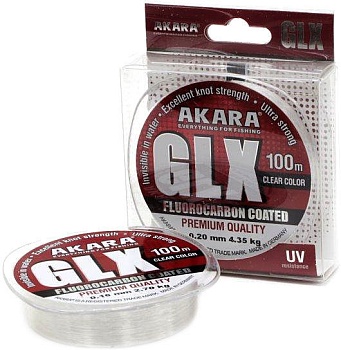 Леска Akara CLX Premium Clear 100m, 0,35 мм, прозрачная