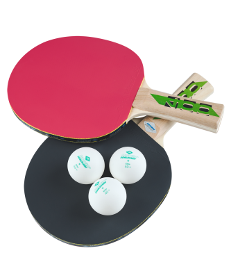 Набор для настольного тенниса Donic Fetzner 400 FS SET (2 ракетки + 3 мяча)
