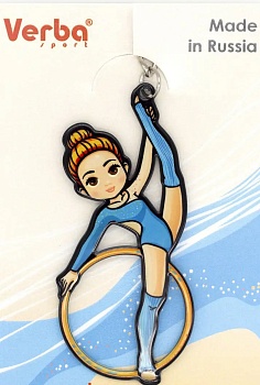 Брелок обруч VERBA, 7,9х3,5см, цвета в ассортименте