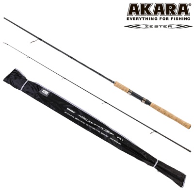 Спиннинг штекерный угольный 2 колена Akara Akara Zester IM7 (3-18) 2,7 м