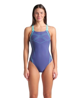 Купальник женский Arena GRAPHIC SWIM PRO, 9024 880, future dusk-water в магазине Спорт - Пермь