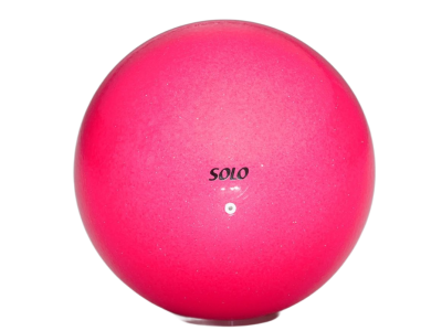 Мяч для художественной гимнастики SOLO BFLR-2, "Розовый неон"
