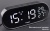 Будильник Спектр СК3215-Ч-Б со светодиодной индикацией и измерением температуры и влажности  в магазине Спорт - Пермь
