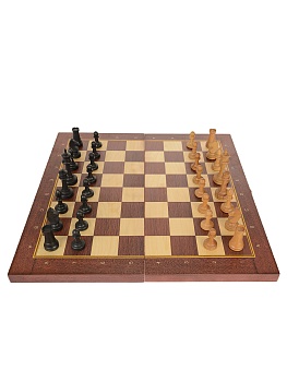 Шахматы складные Гроссмейстерские, 40мм утяжеленные (Кинешма) 40ГСП-ФР2У