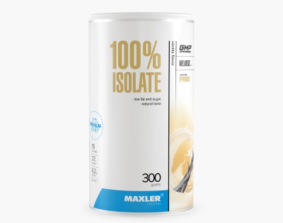 Maxler 100% Isolate, изолят - 300 грамм в магазине Спорт - Пермь