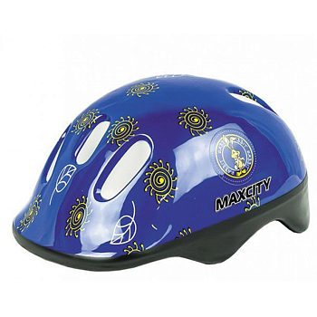 Шлем детский MaxCity BABY RABBIT blue, размер S (46-51 см)