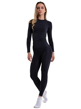 Термобелье женское Saimaa Sport Max (до -25°C), черное