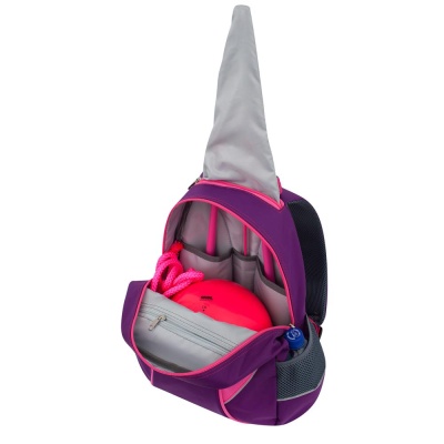 Рюкзак для художественной гимнастики SP P-938Д, цвет Диско Бронза — Лиловый