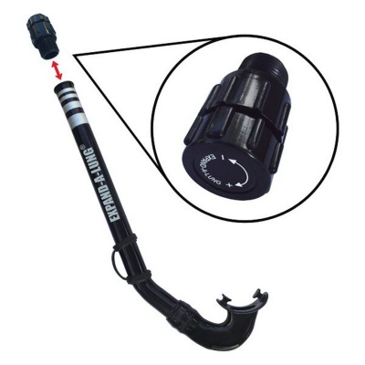 Дыхательный тренажер Expand-A-Lung с трубкой для подводного плавания 100459 в Магазине Спорт - Пермь