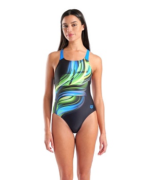 Купальник женский для плавания Arena Bloom Swim Pro Back Bra 010265 в магазине Спорт - Пермь
