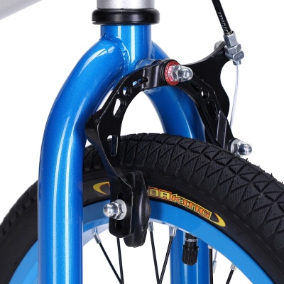 Велосипед COMIRON BMX WOOHOO 18", (рама 18), цвет silver blue в Магазине Спорт - Пермь