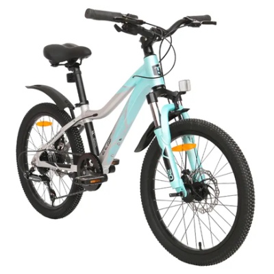 Велосипед TechTeam Elis, 24" x13, 7 скоростей, бирюзовый в Магазине Спорт - Пермь
