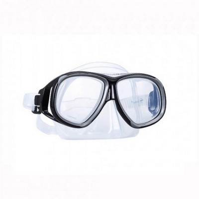 Маска Alpha Caprice М-1395, силикон, черная в магазине Спорт - Пермь