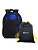 Городской рюкзак TORBER CLASS X  с отделением для ноутбука 15,6 дюймов + мешок для обуви, синий
