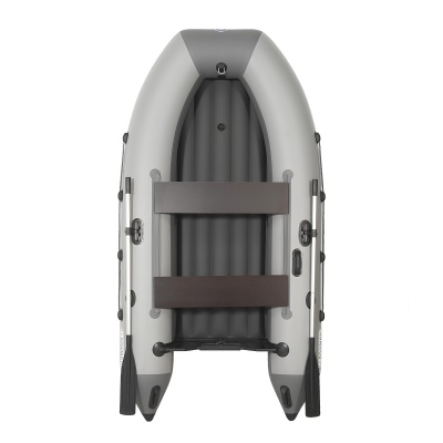 Лодка Лоцман 300 НДНД моторная, цвет серый/черный
