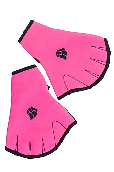 Перчатки для аквафитнеса Mad Wave Aquafitness Gloves M0746 03, розовые в магазине Спорт - Пермь