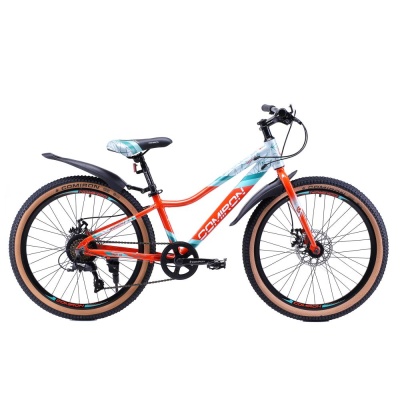 Велосипед COMIRON SMART 24", (12 рама), 7 скоростей, ригид красный в Магазине Спорт - Пермь