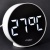 Будильник Спектр СК3209-Б-Б со светодиодной индикацией и измерением температуры  в магазине Спорт - Пермь