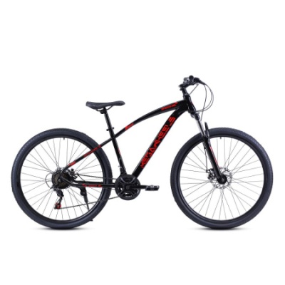 Велосипед горный 29" 21ск MEGAWHEELS SPEED черно-красный в Магазине Спорт - Пермь