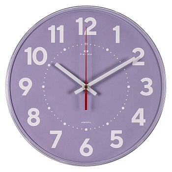 Настенные часы Рубин 2524 "Классика", 25см, цвета в ассортименте в магазине Спорт - Пермь