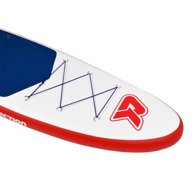 Сапборд надувной (SUP-доска)  CK-11R (WHITE/RED/BLUE 11S)