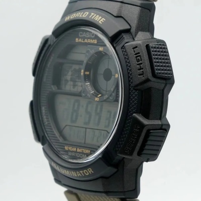 Наручные часы Casio  AE-1000W-5A с хронографом в магазине Спорт - Пермь