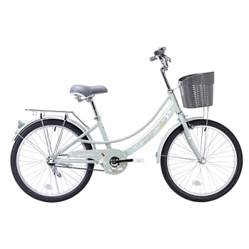 Велосипед женский COMIRON Cloud A07, 22", 1 ск, (рама 12,5), светло-зеленый