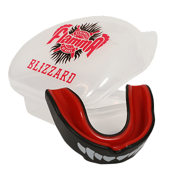 Капа FLAMMA Blizzard Monster 2.0 с футляром MGF-031MSTR2, детская в магазине Спорт - Пермь