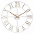 Часы настенные Рубин 4022-003 из металла, d=40 см, белый с золотом "Лофт 3" в магазине Спорт - Пермь