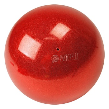 Мяч PASTORELLI New Generation GLITTER HV18, цвет: 002069 - красный