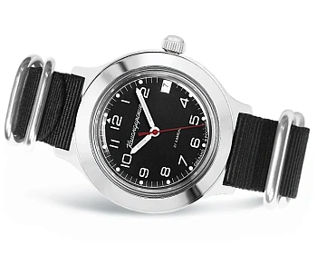 Часы наручные мужские "Командирские" с автоподзаводом 2416/92175Б в магазине Спорт - Пермь