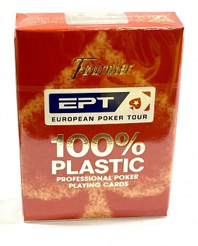 Карты пластиковые для покера Fournier EPT (Испания)