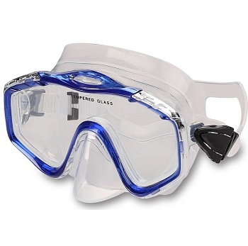 Маска для подводного плавания взрослая INDIGO CROW IN055 в магазине Спорт - Пермь