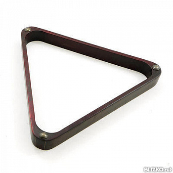 Треугольник, 68мм, Махагон