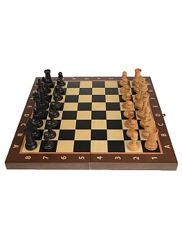 Шахматы(Кинешма)складные классические 40мм, 40ССП-ФР2