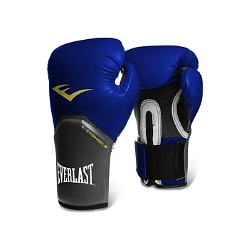 Перчатки боксерские тренировочные Everlast Elite Prostyle 10 унций, синие в магазине Спорт - Пермь