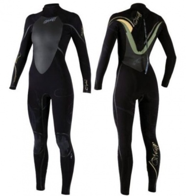 Гидрокостюм женский длинный PSYCHO II ZEN ZIP, 3/2 мм