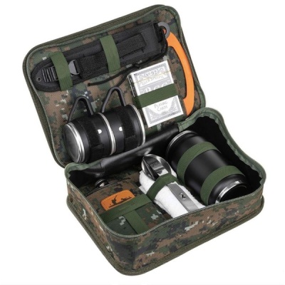 Набор в сумке-чехле Helios (с термосом и кружками) Охотник HS-2023-PB-1-H