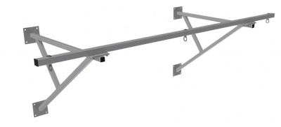 Консоль для подвесных снарядов (для 3х элементов) пристенная, 3000х1100мм, профиль 50х50мм