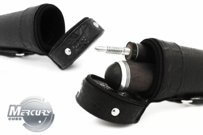 Тубус на 1 кий Mercury Perfect с карманом, черный