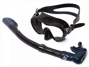 Набор для плавания (маска+трубка) Sargan "Агидель" в магазине Спорт - Пермь