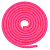 Скакалка гимнастическая Verba FLUORA, 3м, розовый неон