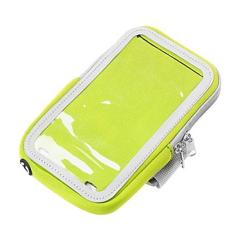 Влагозащитный чехол-сумка на руку для телефона  (PR-301-M), цвета МИКС