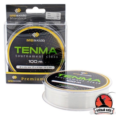 Леска Shii Saido Tenma, L=100, d=0.261, test - 5.12кг, TT100-0.181