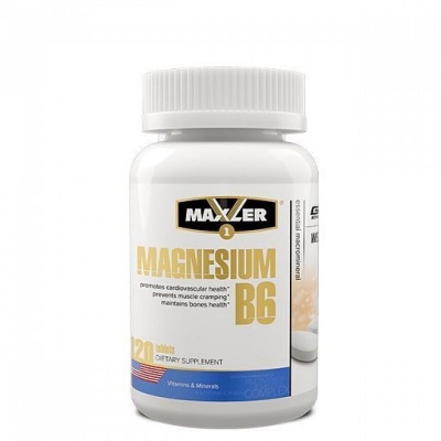 Maxler - Magnesium B6 (60 таблеток) в магазине Спорт - Пермь